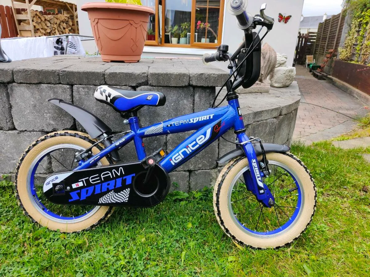 14" kids bike. Team Ignite - Image 2