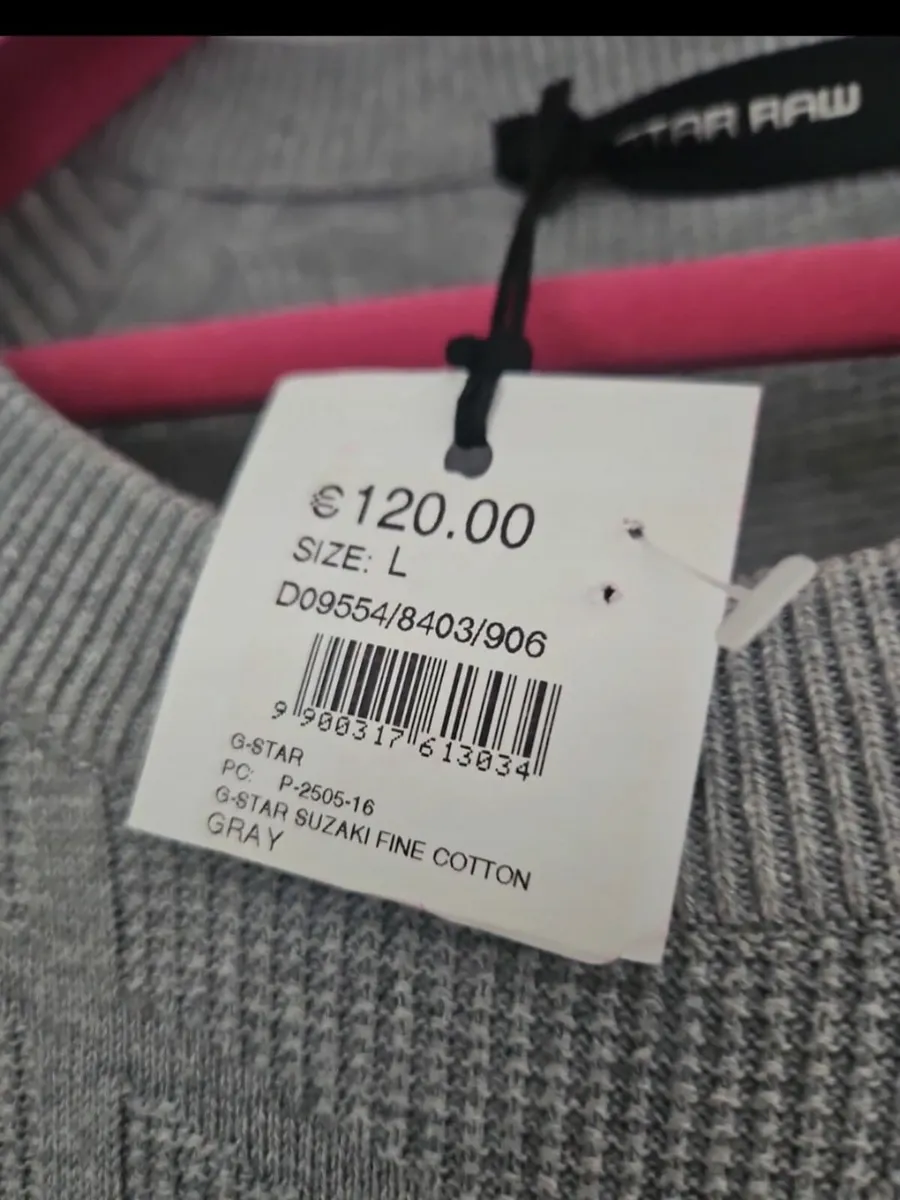 G Star RAW Grey Jumper Brand New!!! - Image 2