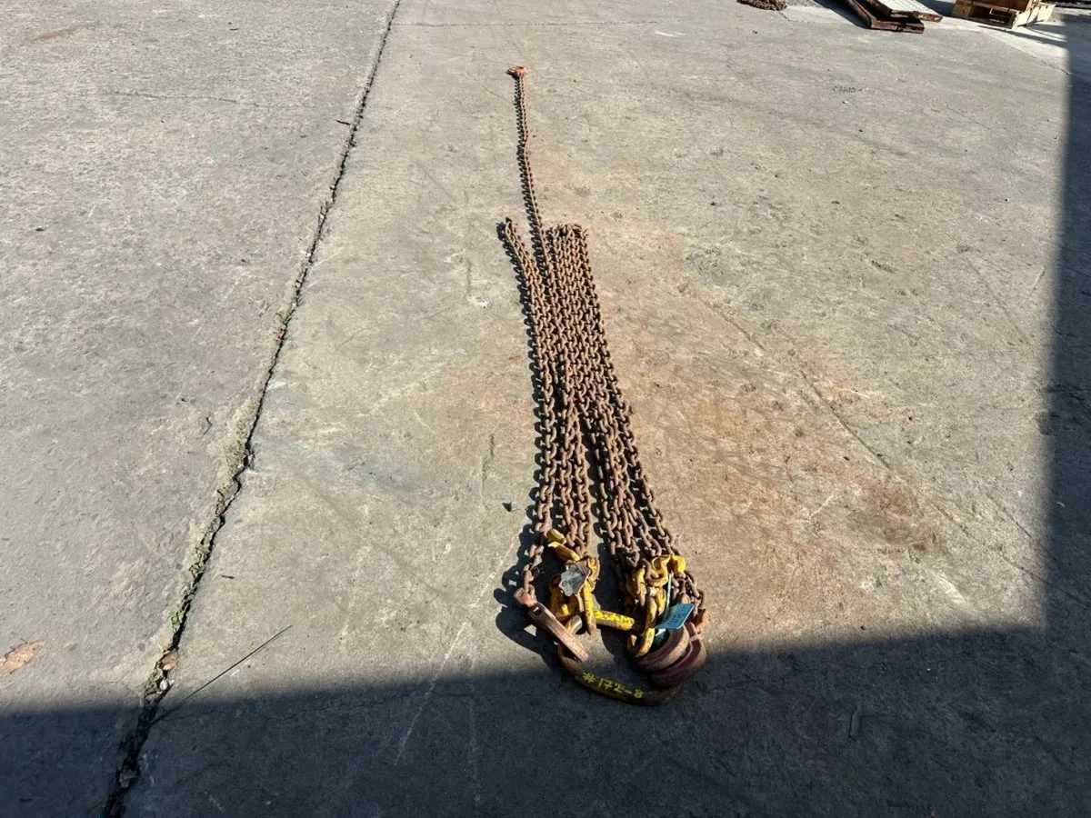 3.7 Metre ...6.7 ton ...lifting chains 4 LEG .... - Image 4