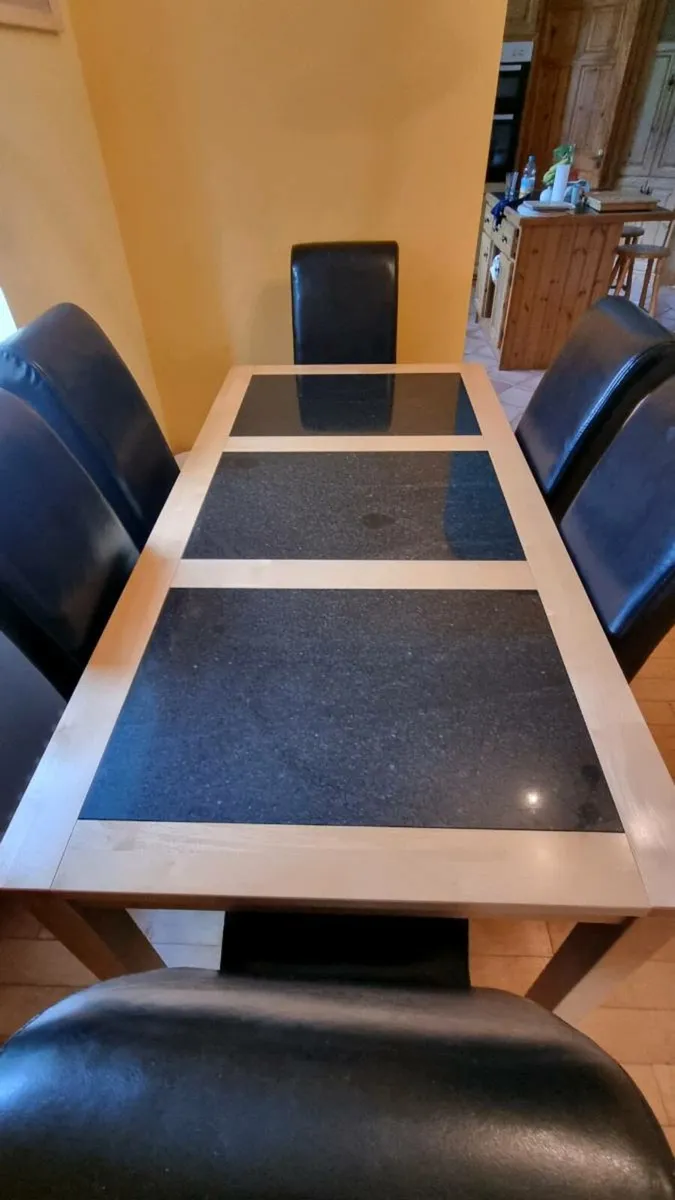 Dining table and chairs - Image 2