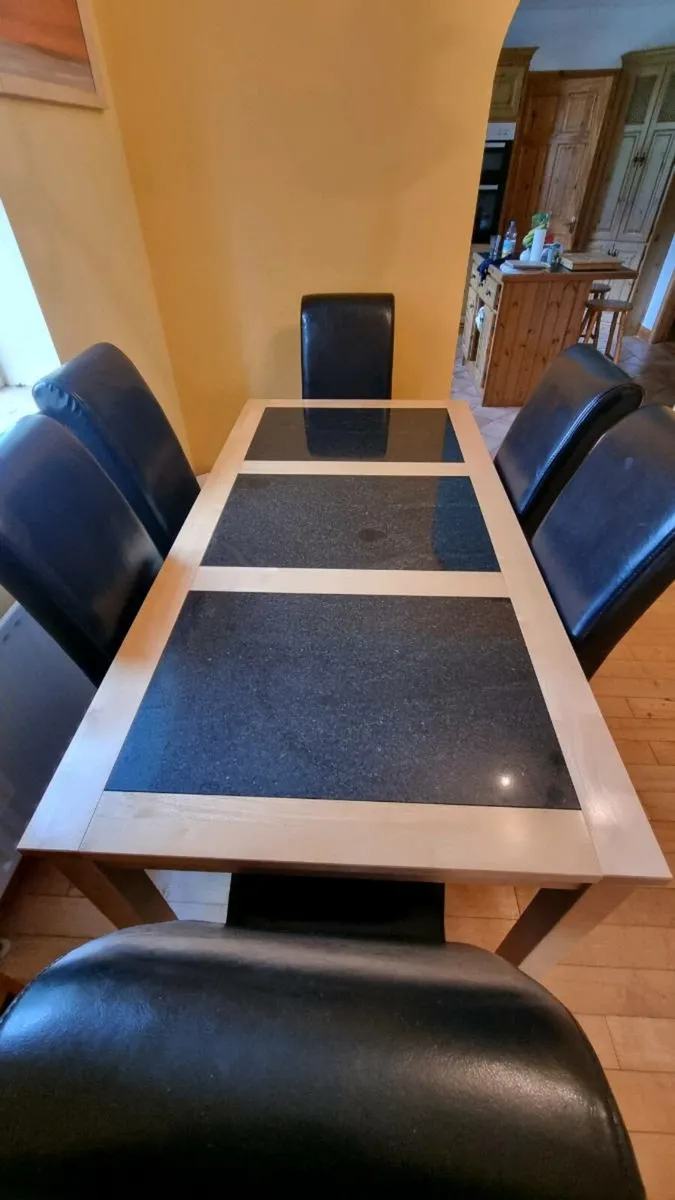 Dining table and chairs - Image 3