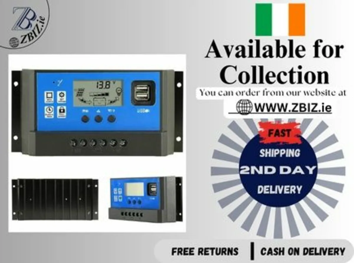 Solar Charge Controller Auto Parameter Adjustable - Image 1