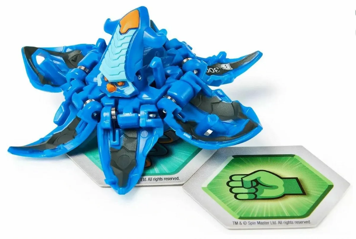 Bakugan Geogan Rising Crakanoid with Cards - Image 4