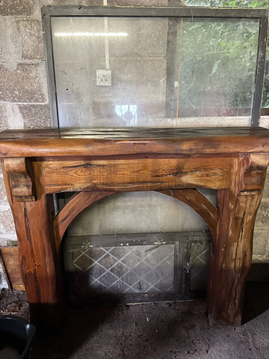Wooden fireplace - Image 2