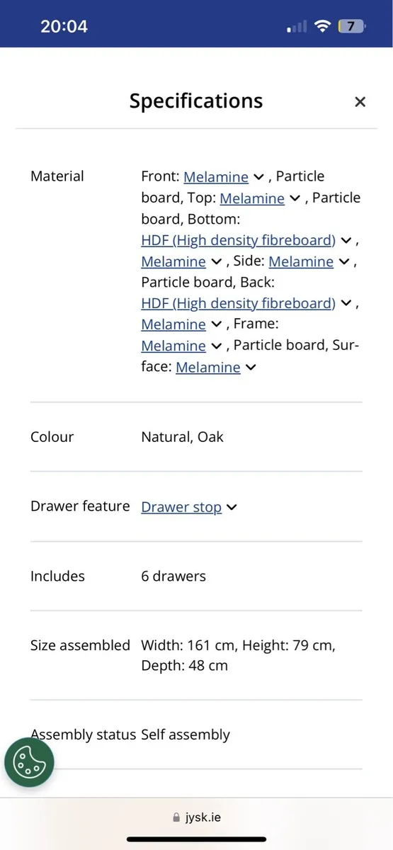 Chest of drawers - Image 4