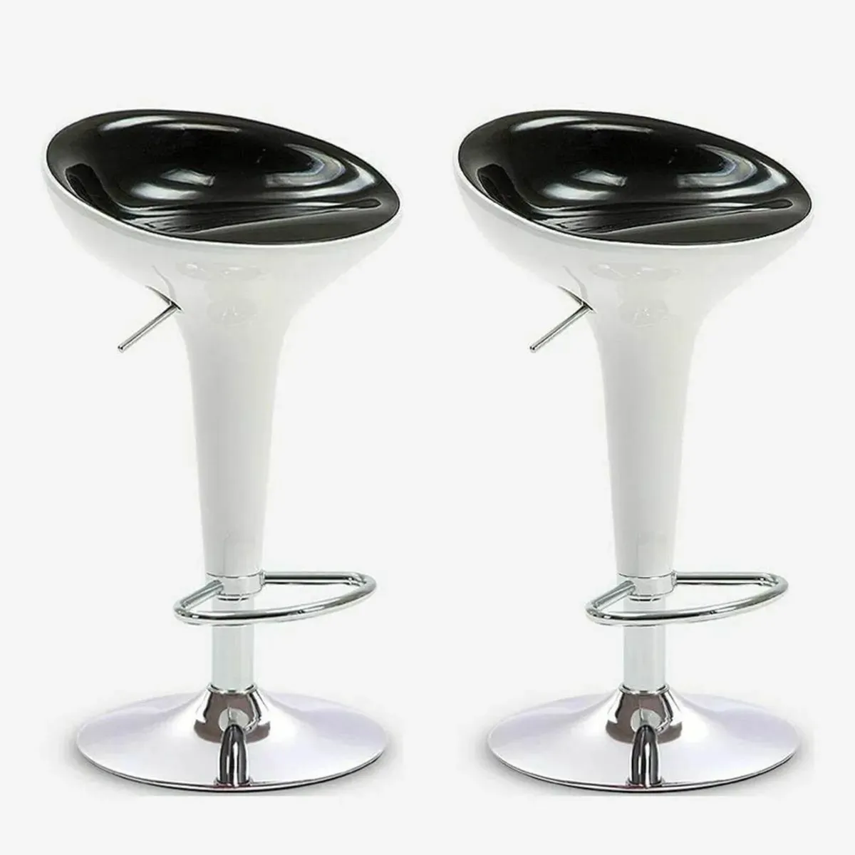 Bar Stools Set of 2 with Gas Lift for Kitchen - Image 2