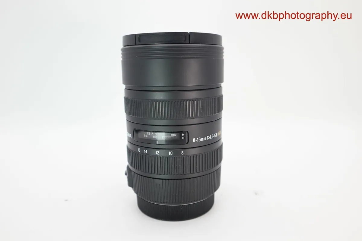 SIGMA 8-16mm F4.5-5.6 DC HSM LENS (Canon) #0525 - Image 1