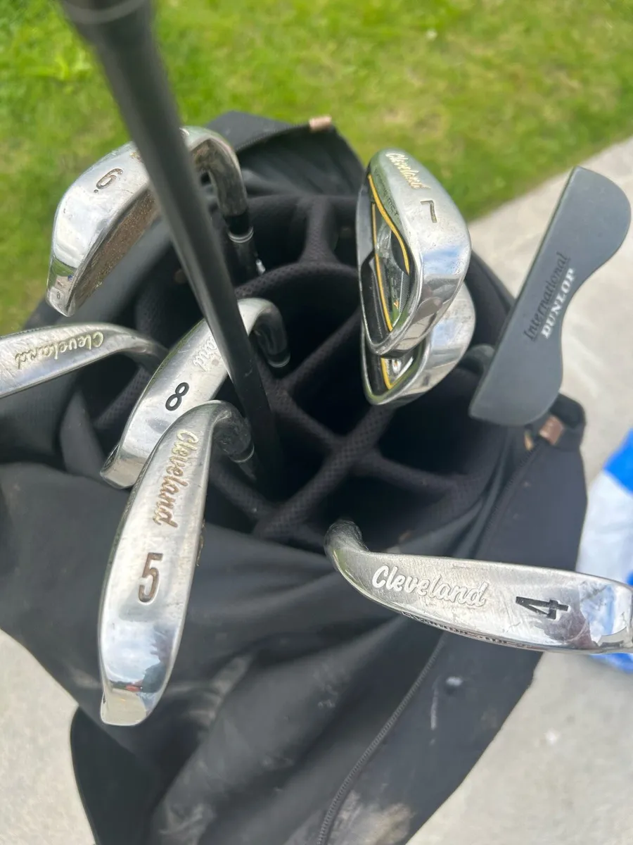 Left hand Cleveland golf set - Image 2