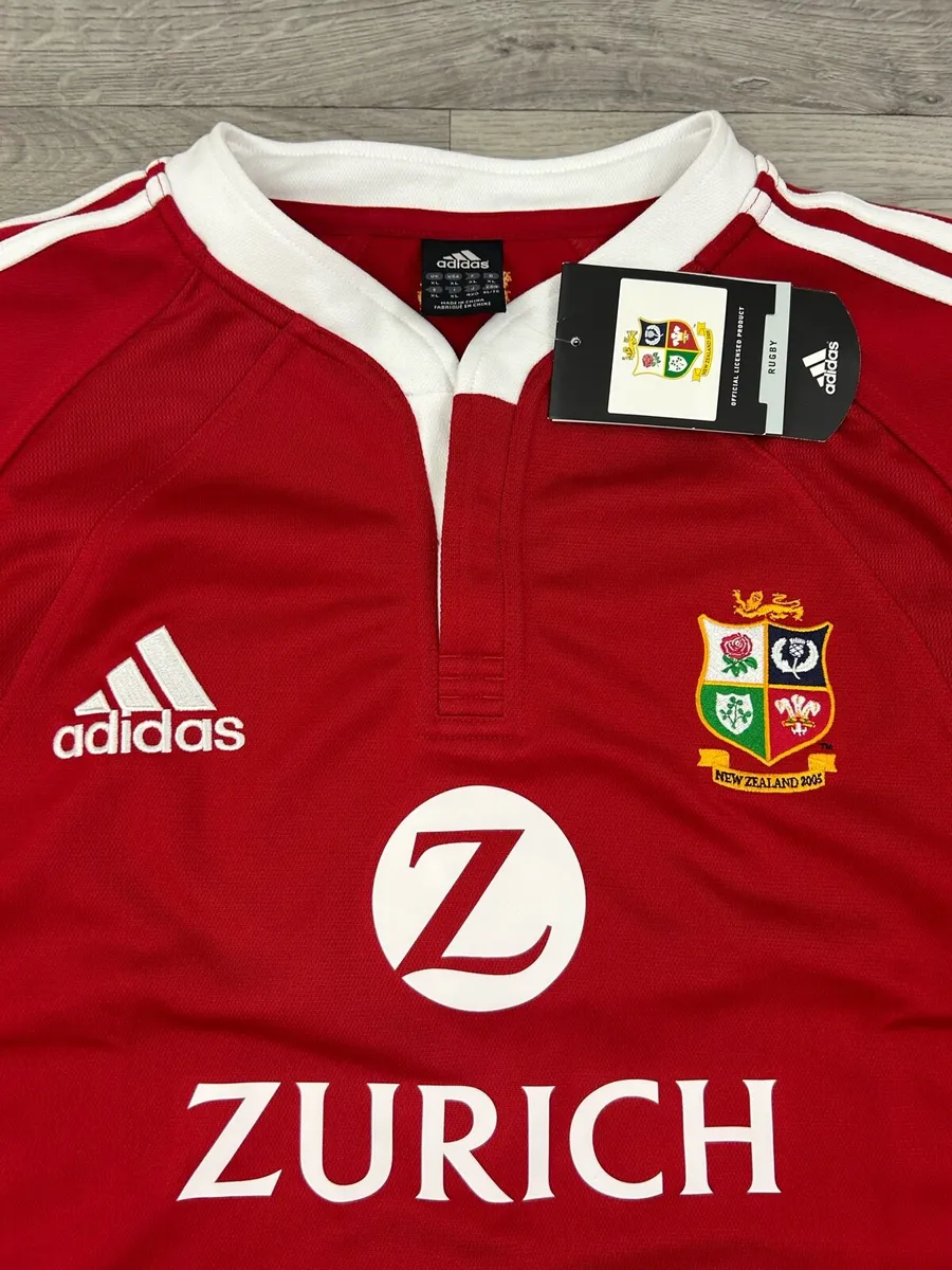NEW Vintage 2005 Adidas Lions Rugby Jersey Shirt - Image 3