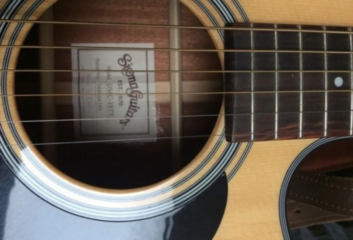 Sigma DMC-1STE Electro Acoustic Guitar - Image 4