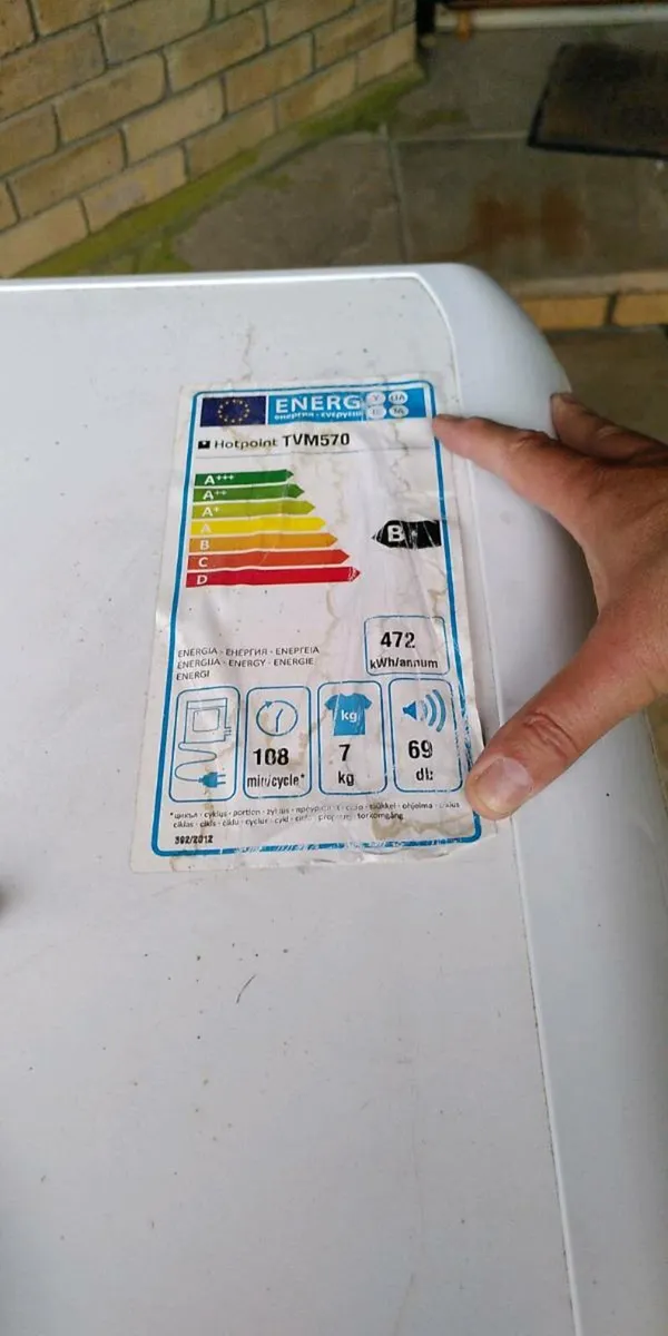 Tumble Dryer, vented - Image 3