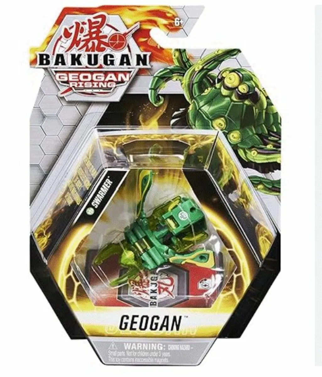 Geogan Rising Green Sluggler With Cards Figure - Image 3