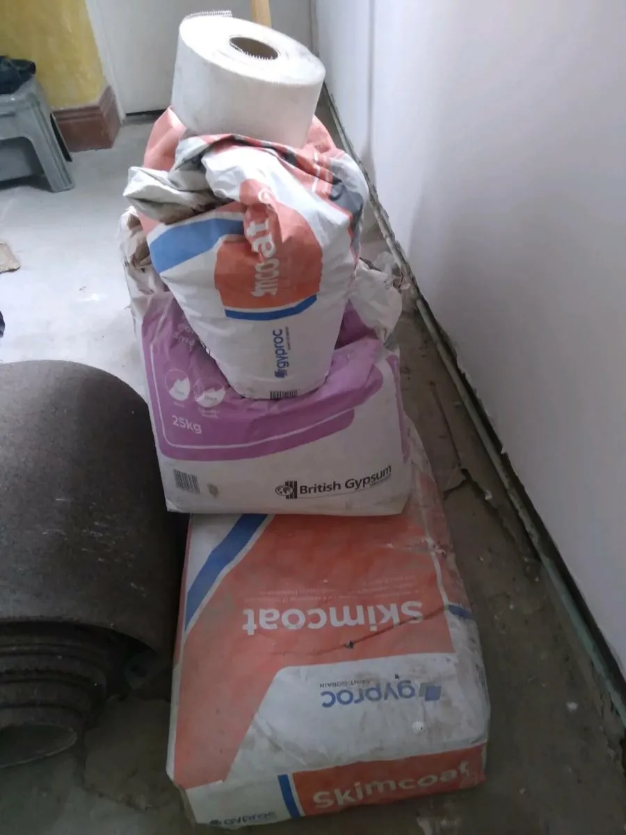 Plastering materials- left over. Some New Unopened - Image 2
