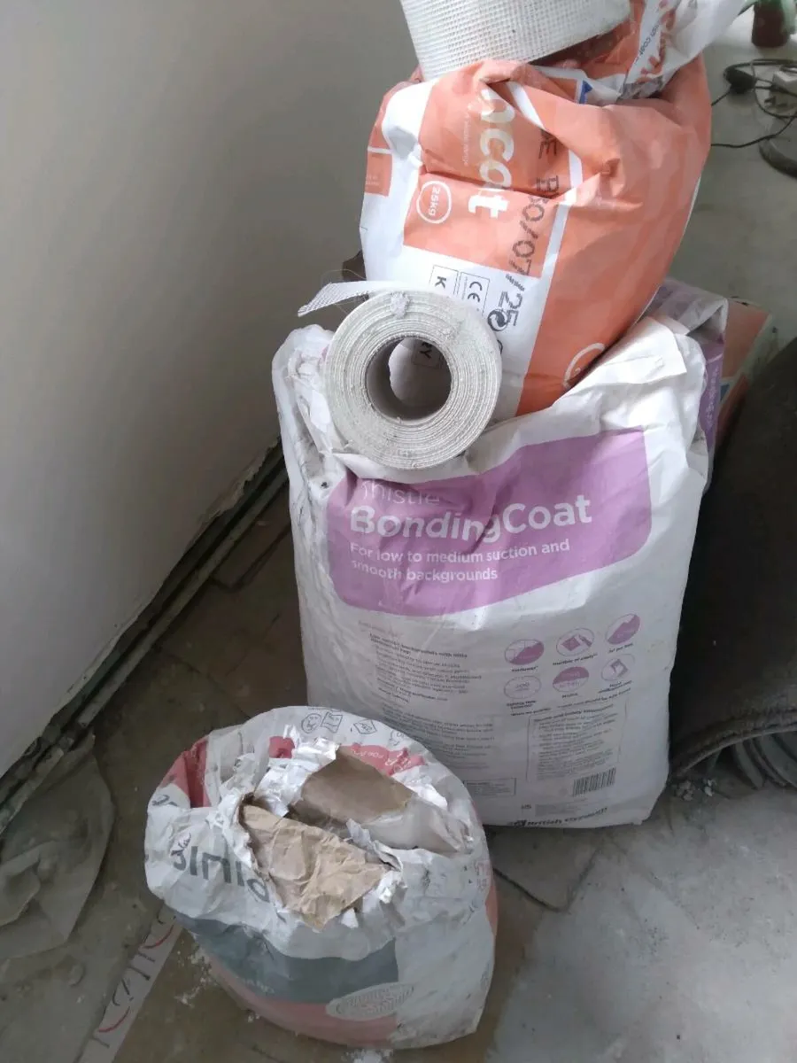 Plastering materials- left over. Some New Unopened - Image 3