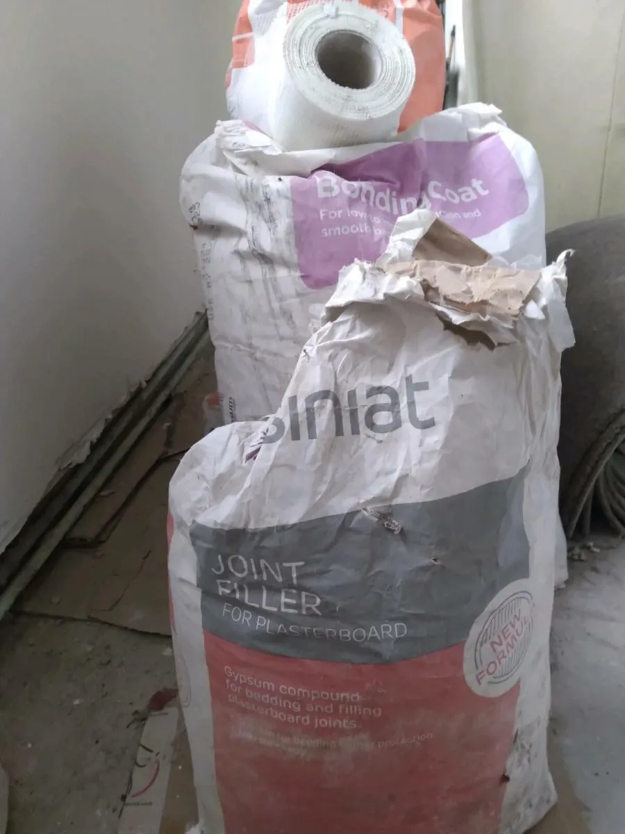 Plastering materials- left over. Some New Unopened - Image 4