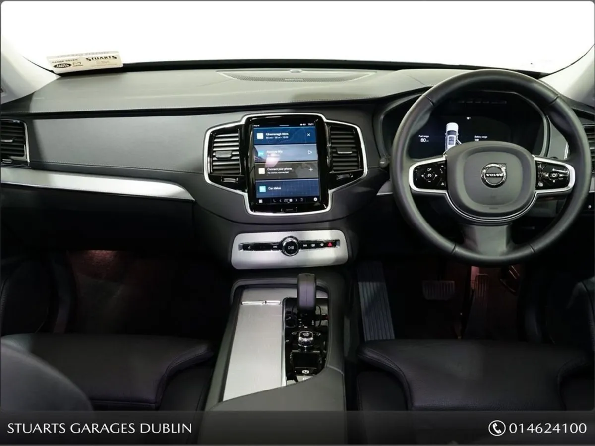Volvo XC90 Onyx Black  Charcole Leather  20 Alloy - Image 4