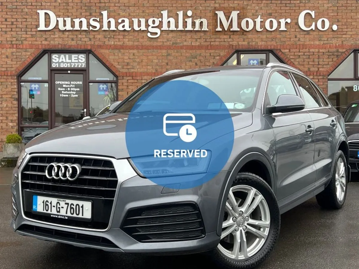 Audi Q3 2.0 TDI S-line 150BHP 5DR  low Kms - Image 1