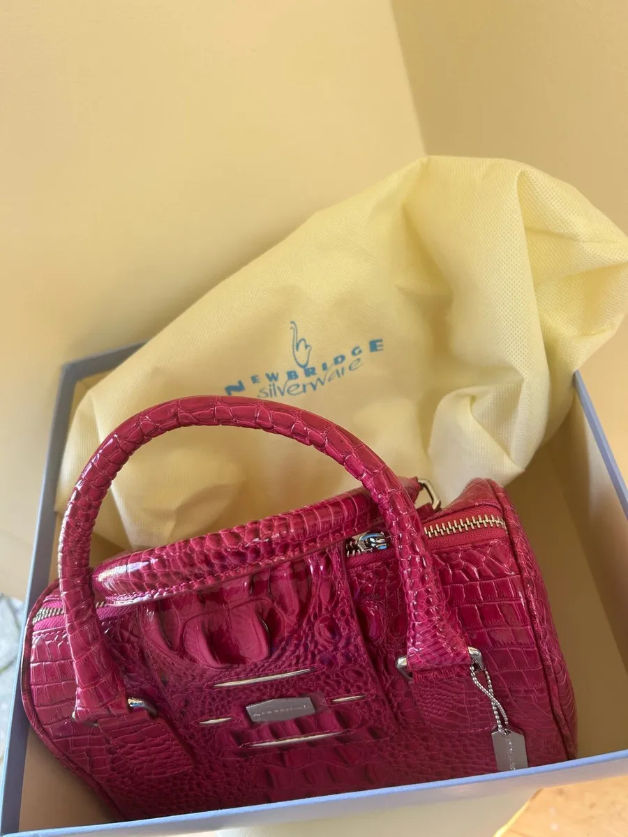 Newbridge Silverware Croc Effect Leather Bag - Image 2