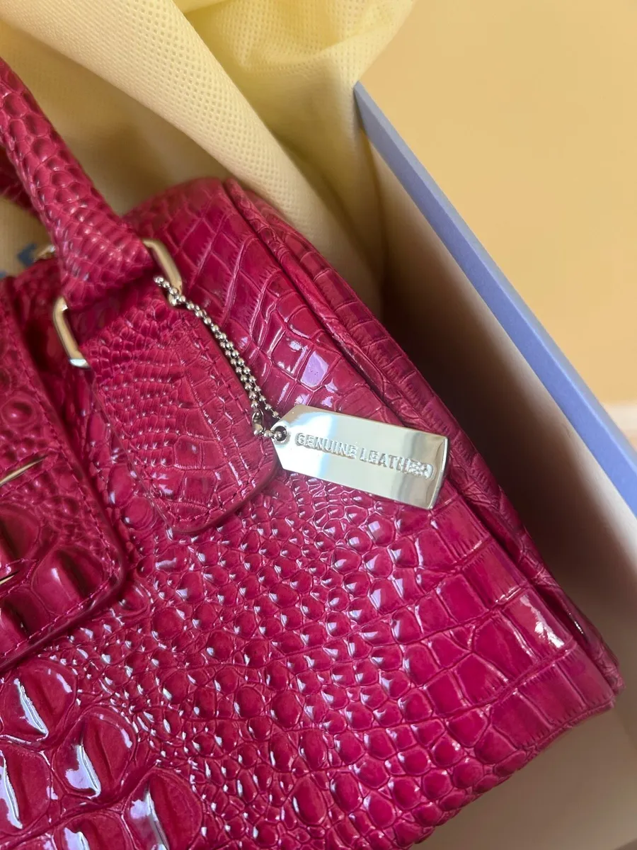 Newbridge Silverware Croc Effect Leather Bag - Image 4