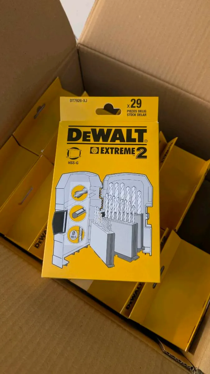 DeWalt Extreme 2 Metal Drill Bit Set - New - Image 1