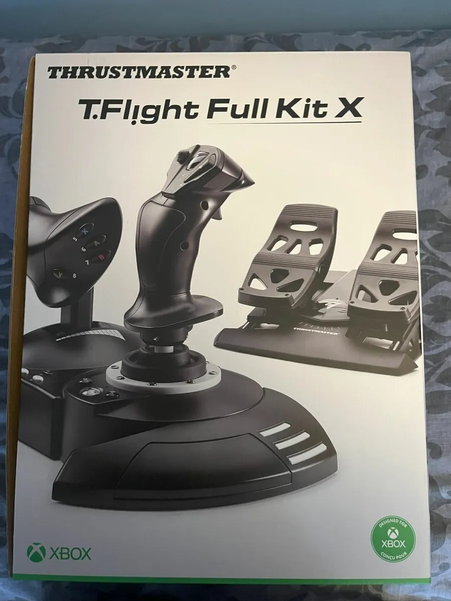 Xbox Series X + Flight Sim Kit + Arctis 9X Headset - Image 3