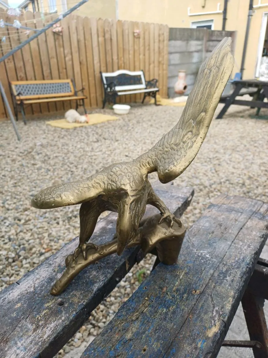 Vintage Brass Eagle - Image 1