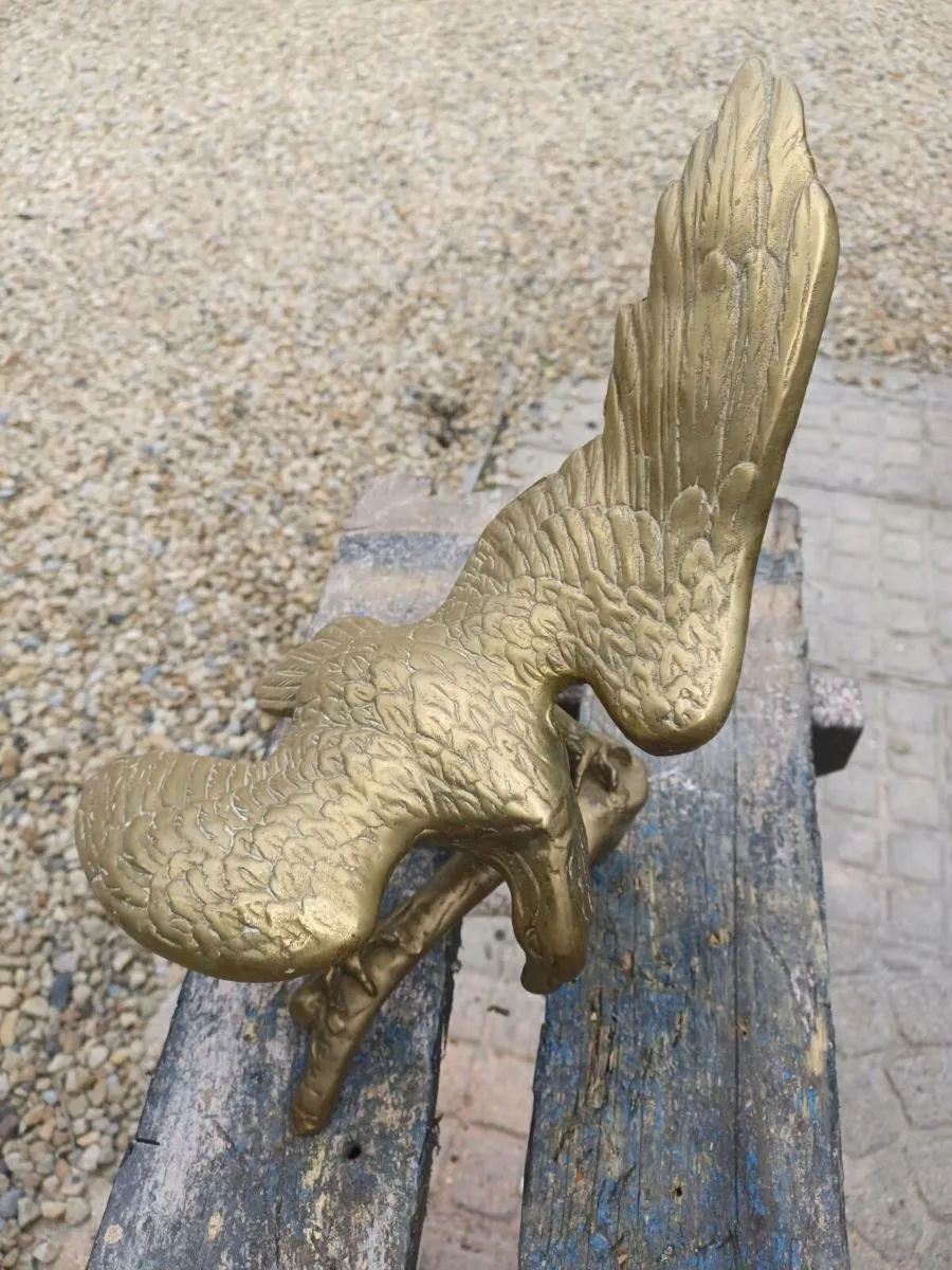 Vintage Brass Eagle - Image 4