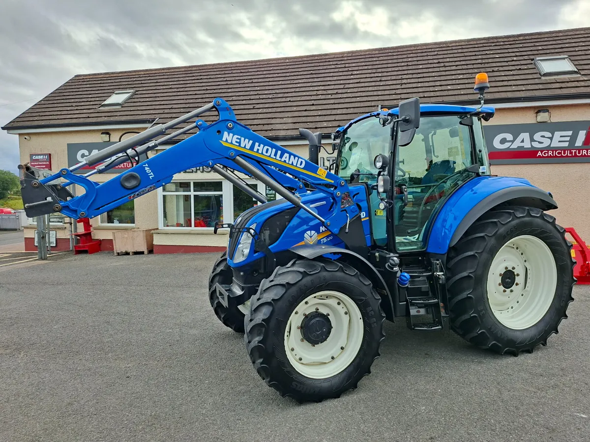 NEW HOLLAND T5120 & LOADER - Image 3