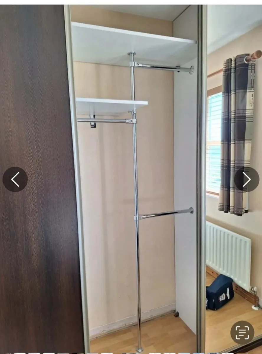 SLIDER ROBES WITH MIRROR AND DRAWERS - Image 2