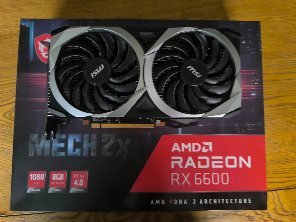 AMD RX 6600 Graphics Card - Image 1