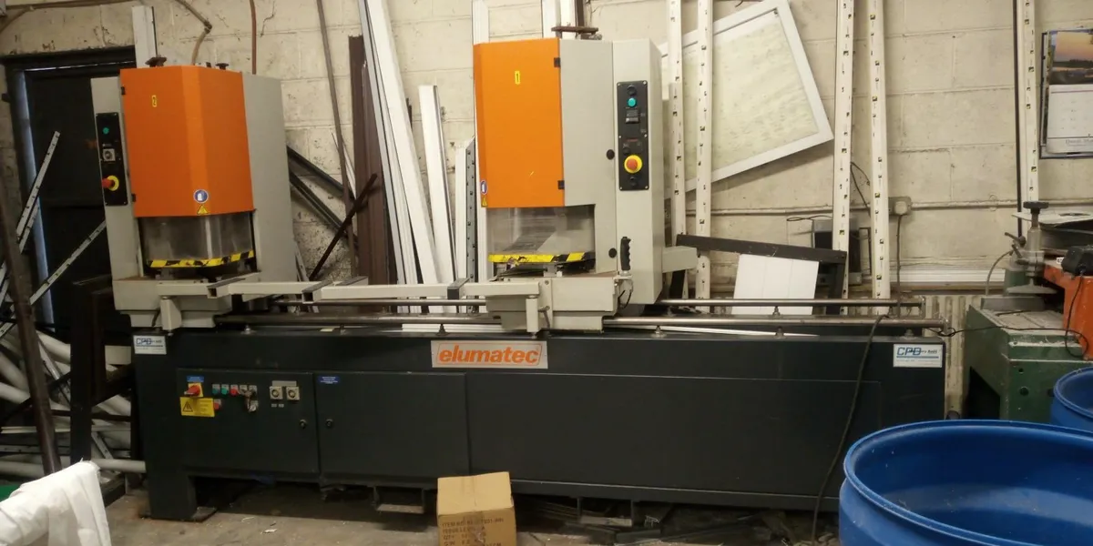 PVC Window Machines Retirement sale 23,500 inc VAT - Image 1