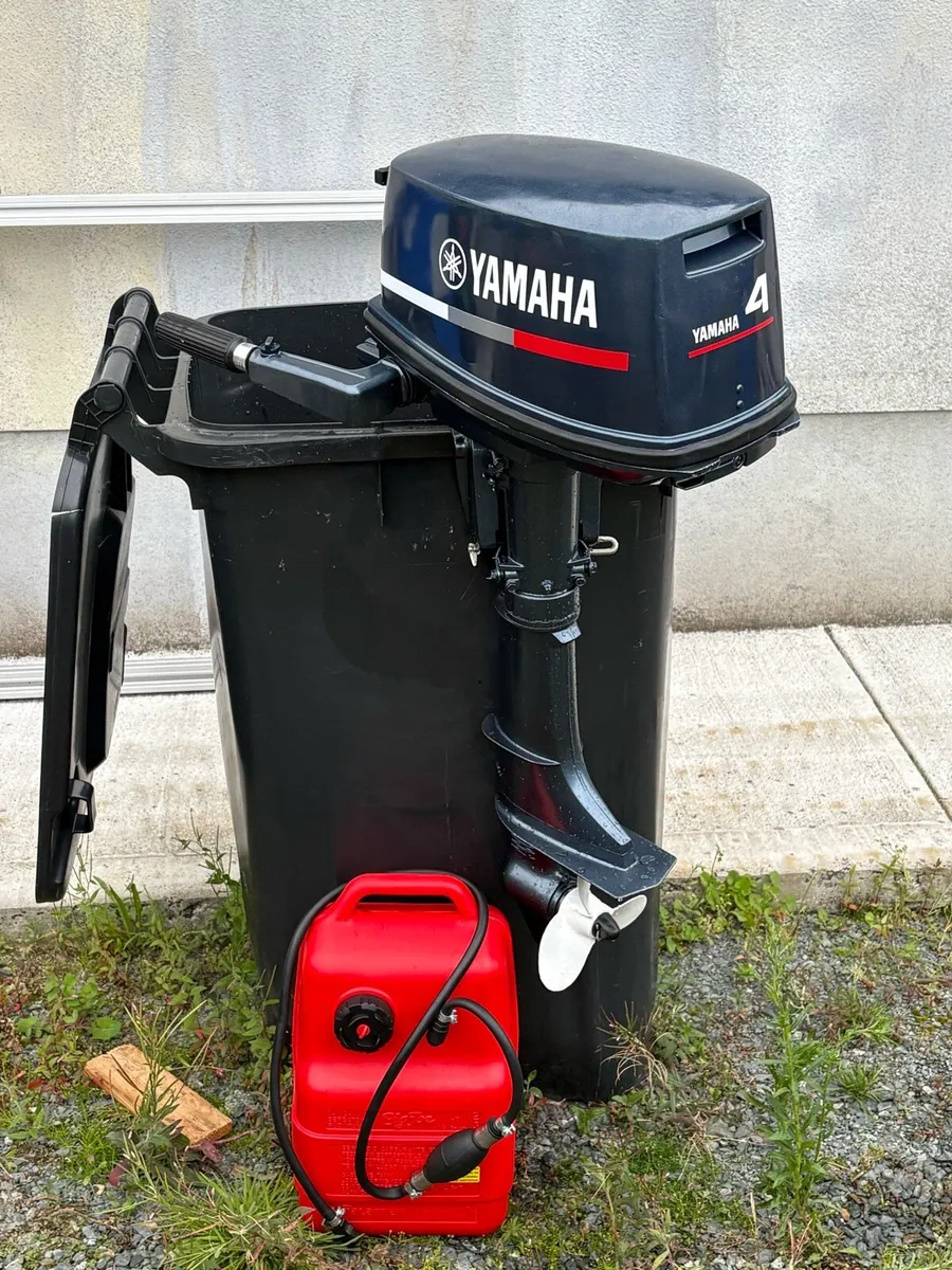 Yamaha 4hp outboard - Image 1