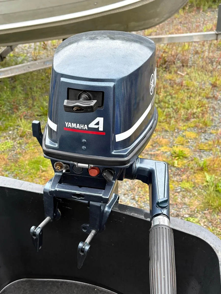 Yamaha 4hp outboard - Image 3