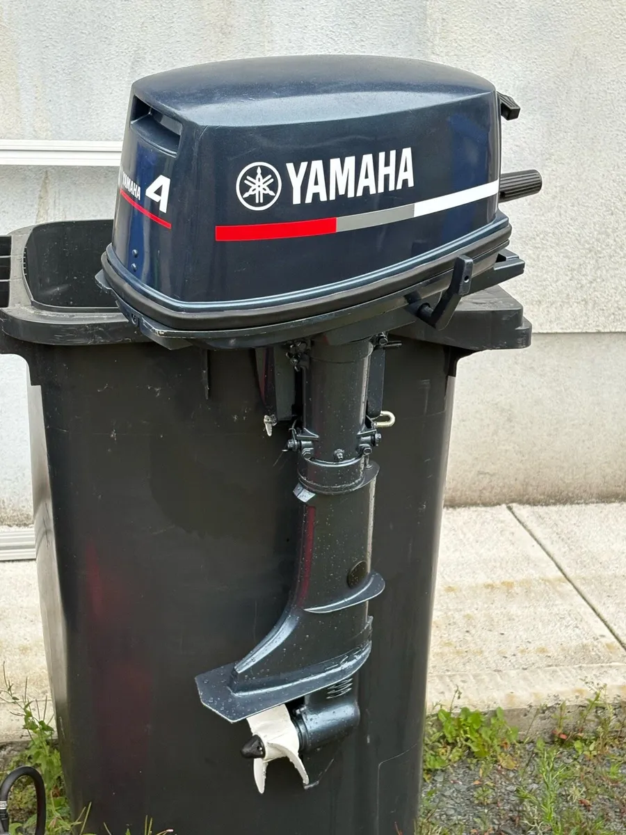 Yamaha 4hp outboard - Image 4