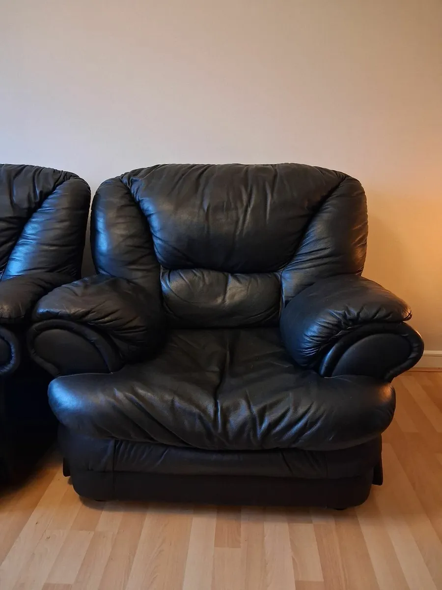 Leather Armchairs - Image 2