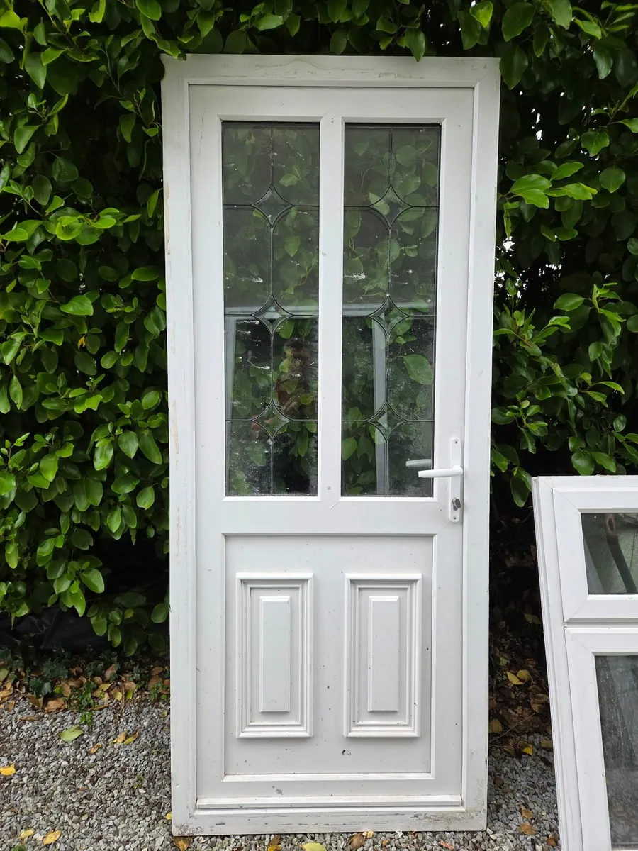 Pvc front door & window - Image 1