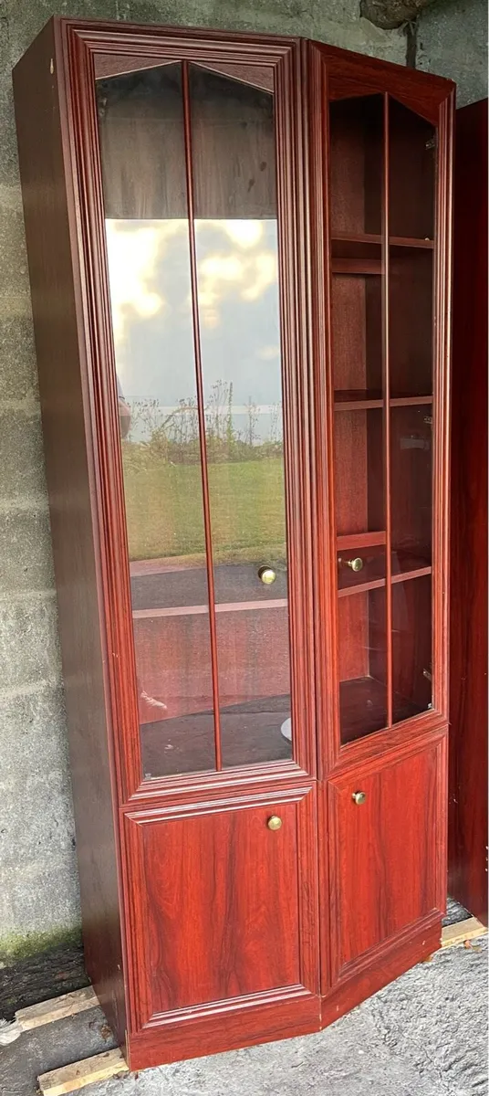Mahogany Display Unit For Sale - Image 1