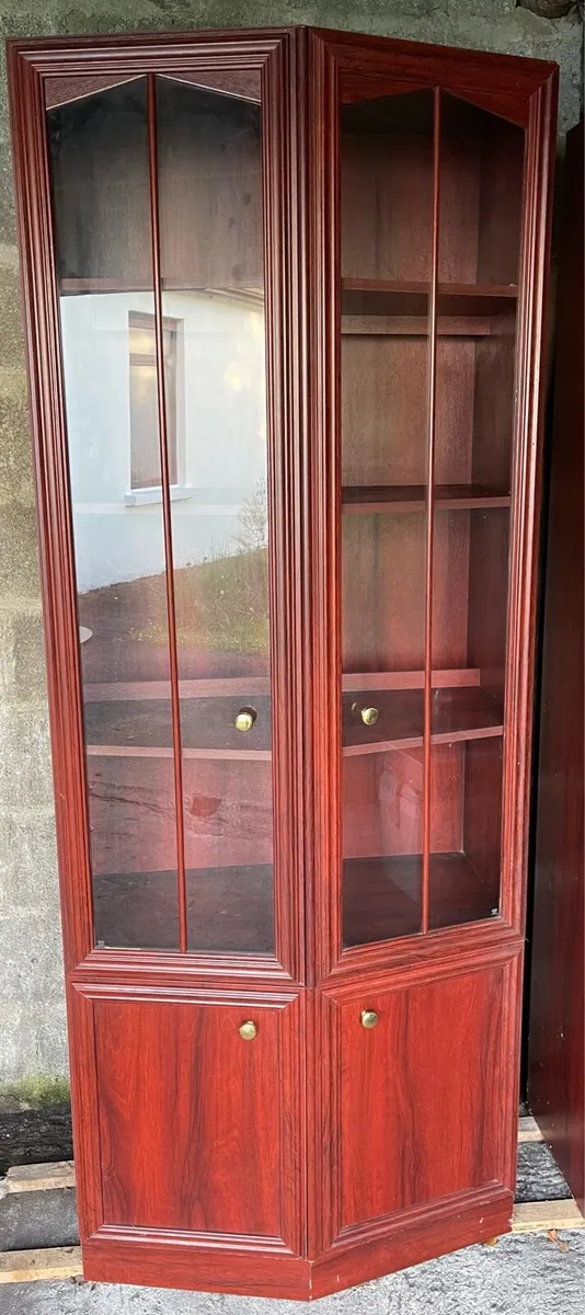Mahogany Display Unit For Sale - Image 2