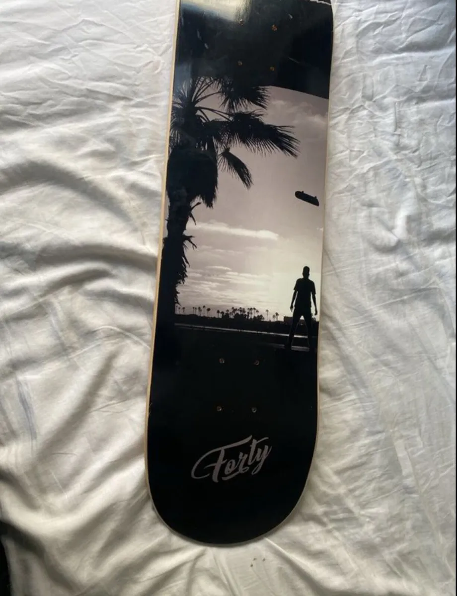 Forty x J.Grant Brittain skateboard deck Limited E - Image 2