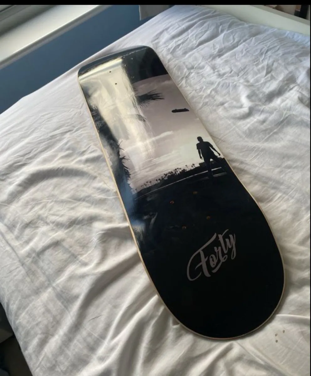 Forty x J.Grant Brittain skateboard deck Limited E - Image 4
