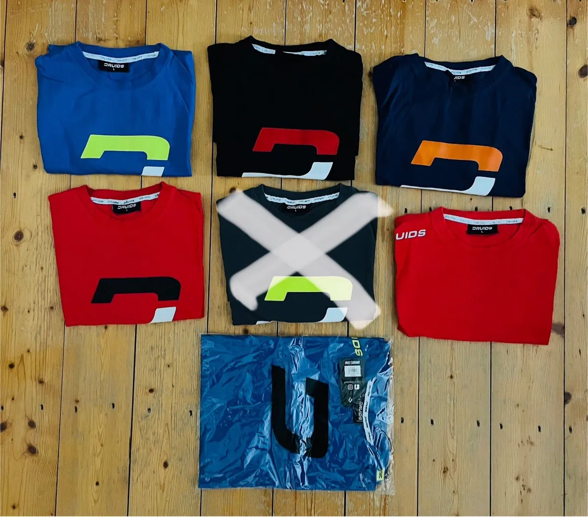 Druids Golf Polo Shirts & T Shirts Size Large - Image 3