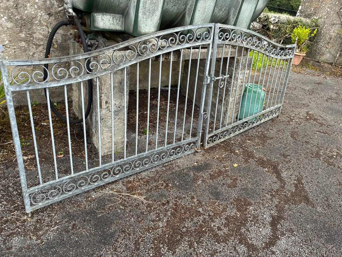 House entrance gates - Image 1