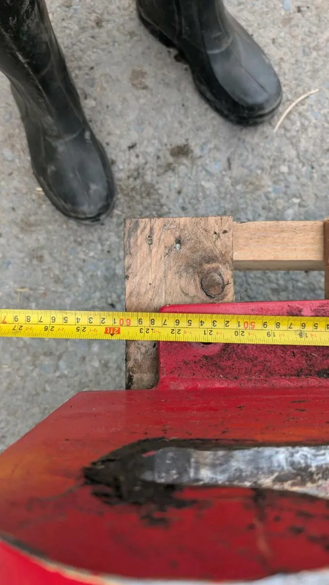 Scaffer telehandler Headstock bolt on brackets - Image 4