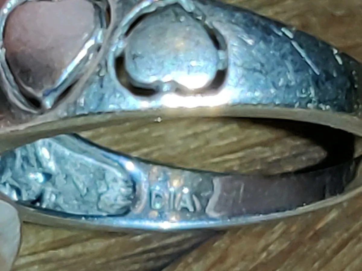 CHUNKY DIAMOND HEART, 9CT White Gold New Ring ! - Image 3