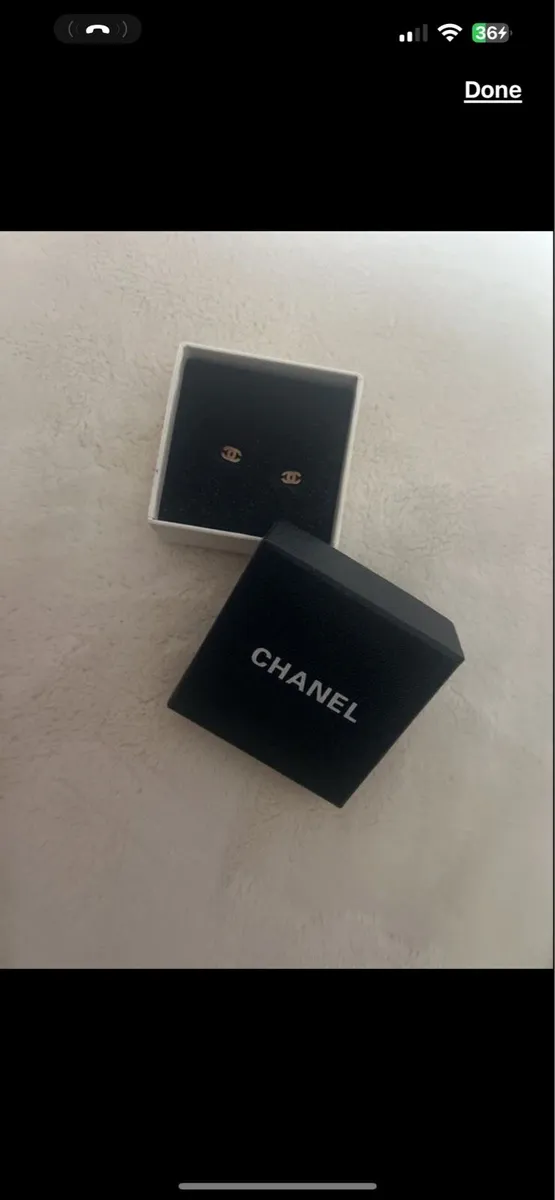 CC stud earrings - Image 4