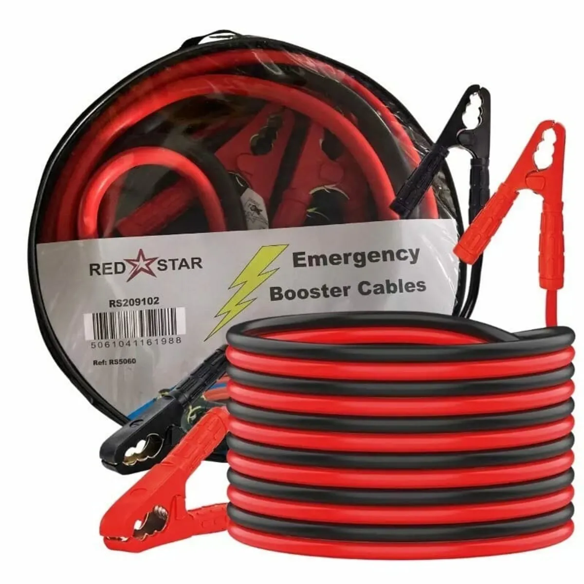 Heavy-Duty Booster Cables – 1800 Amps - Image 1