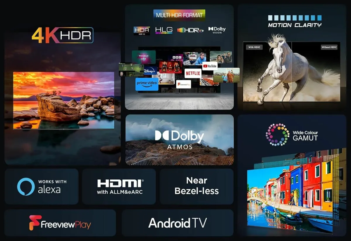 TCL 43P755K 43-inch 4k boxed - Image 3