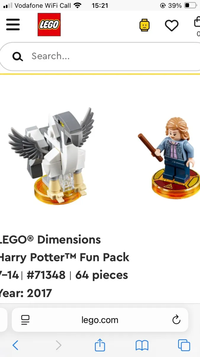 Lego Dimensions Harry Potter Fun pack Hermione - Image 1