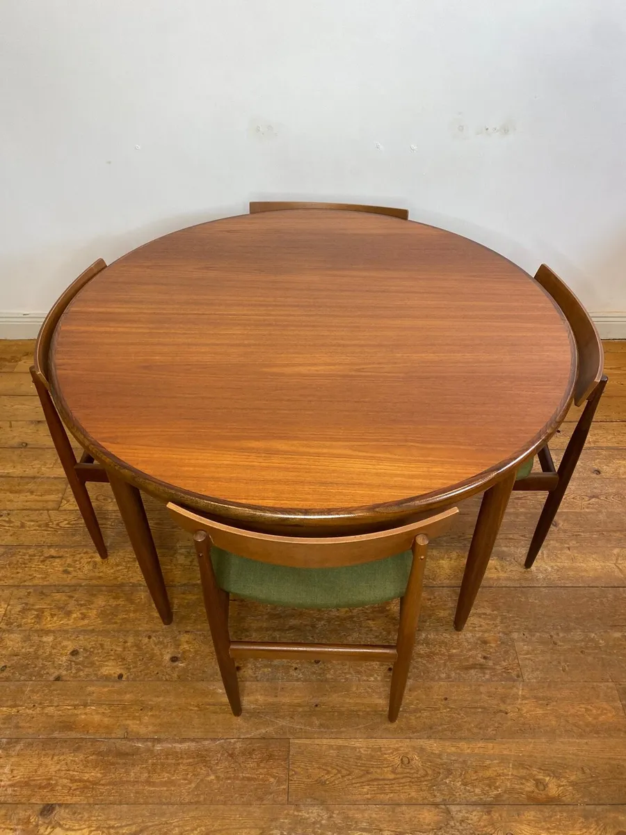 Mid Century G Plan Table & Chairs - Image 2