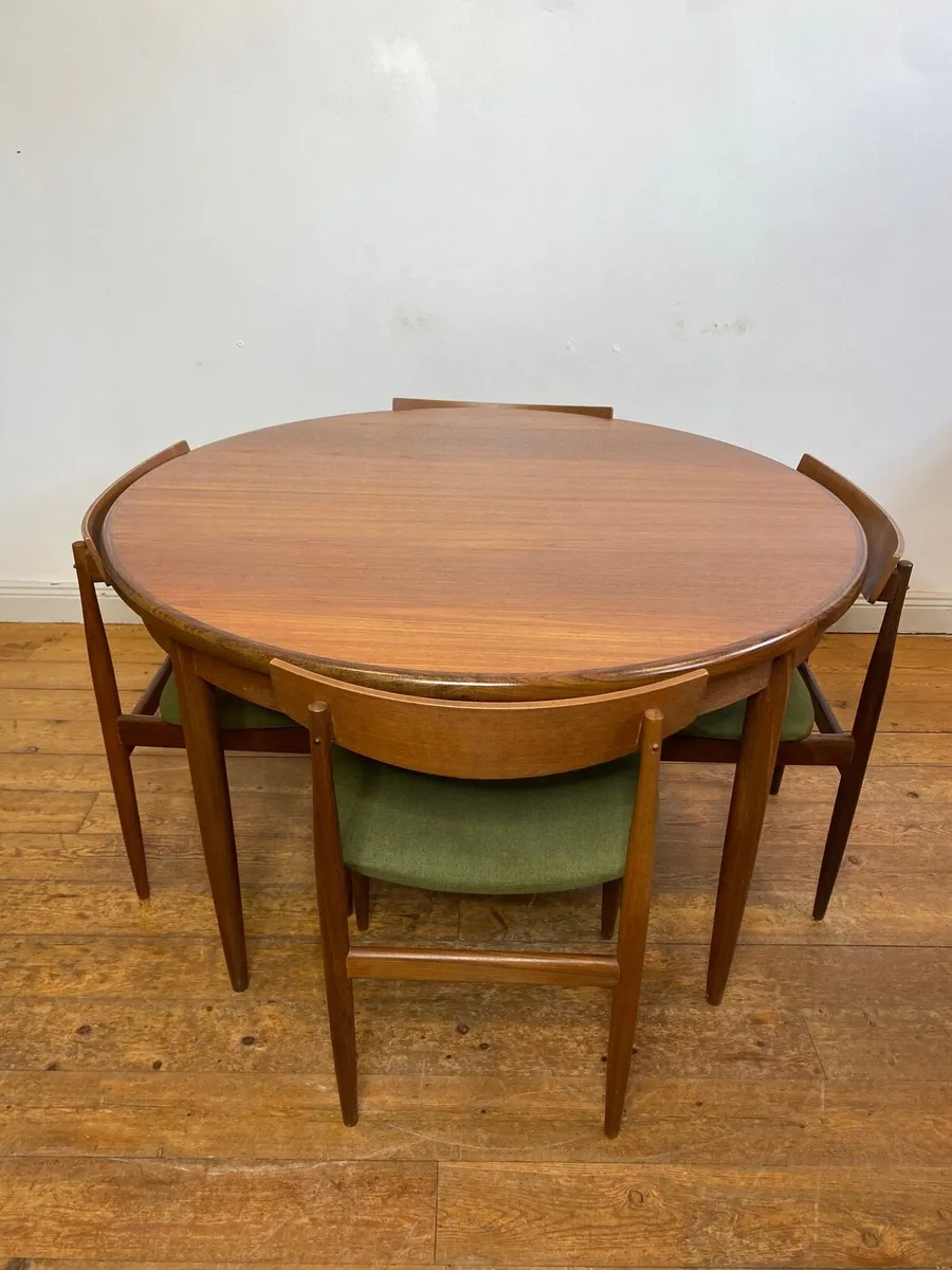 Mid Century G Plan Table & Chairs - Image 3